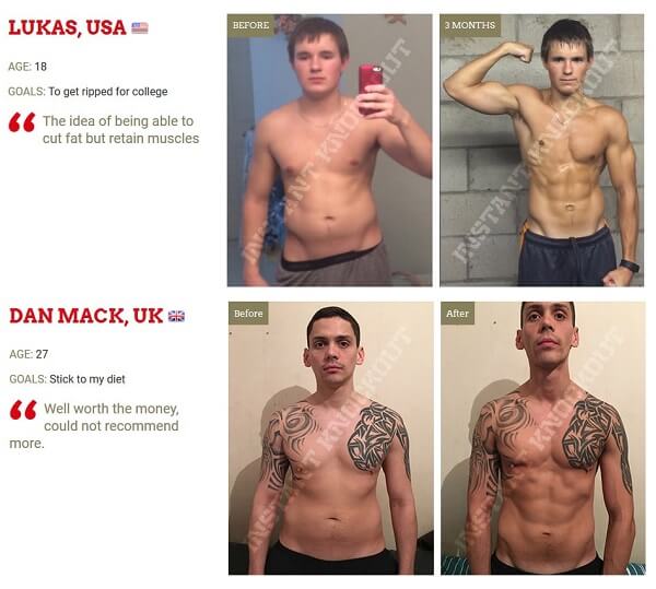 Instant Knockout Before and After Pictures