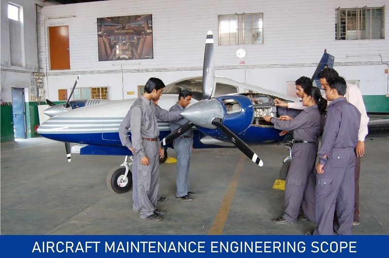 Aircraft Maintenance Engineering Scope, Course Details/Syllabus & Salary
