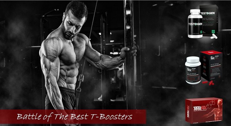 TestoGen vs Prime Male vs TestRX – Comparing the Best T-Boosters