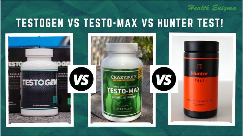 TestoGen vs Testo-Max vs Hunter Test | The Best Testosterone Pills Review