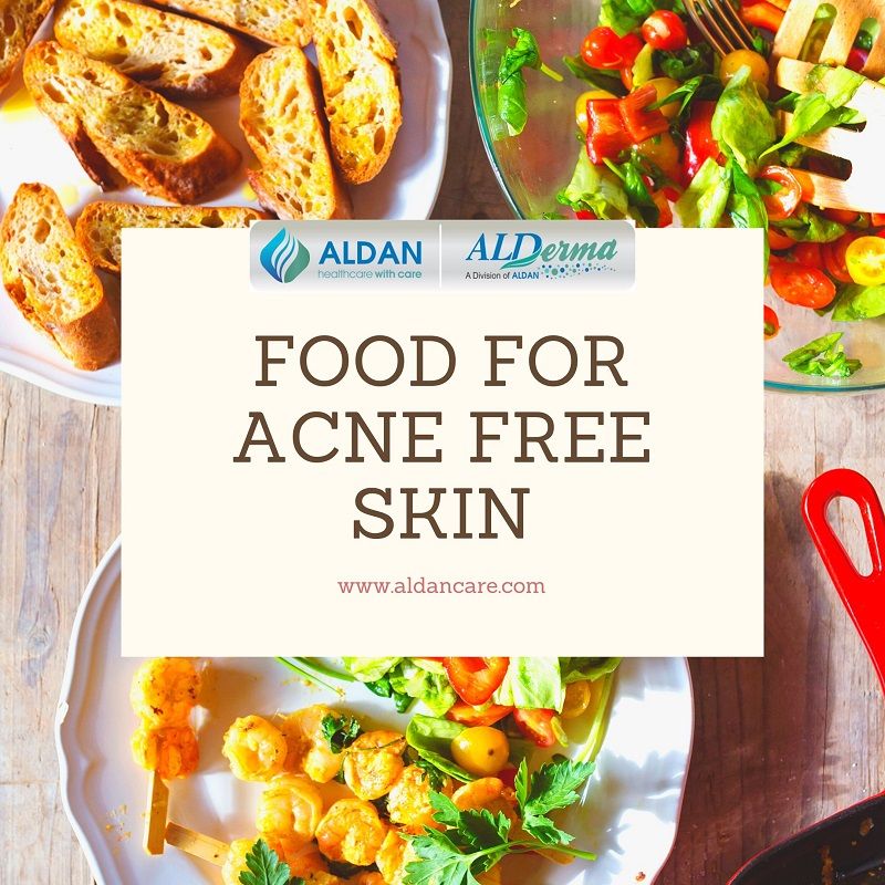food for acne free skin