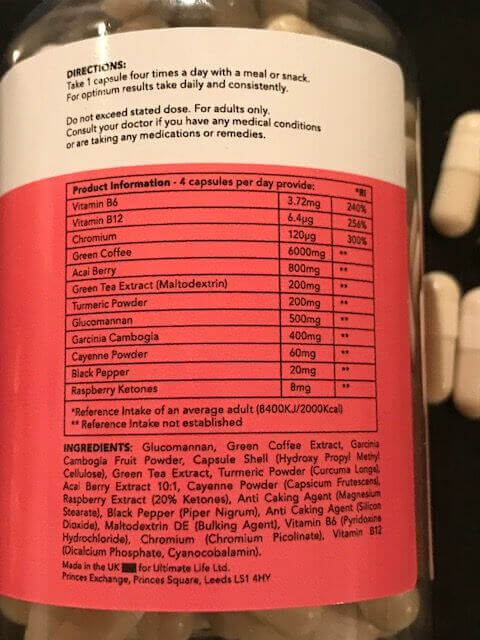  leanbean ingredients