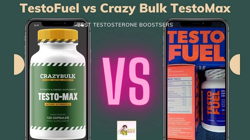 TestoFuel vs Crazy Bulk TestoMax
