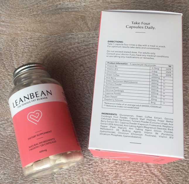 leanbean-fat-burner-ingredients