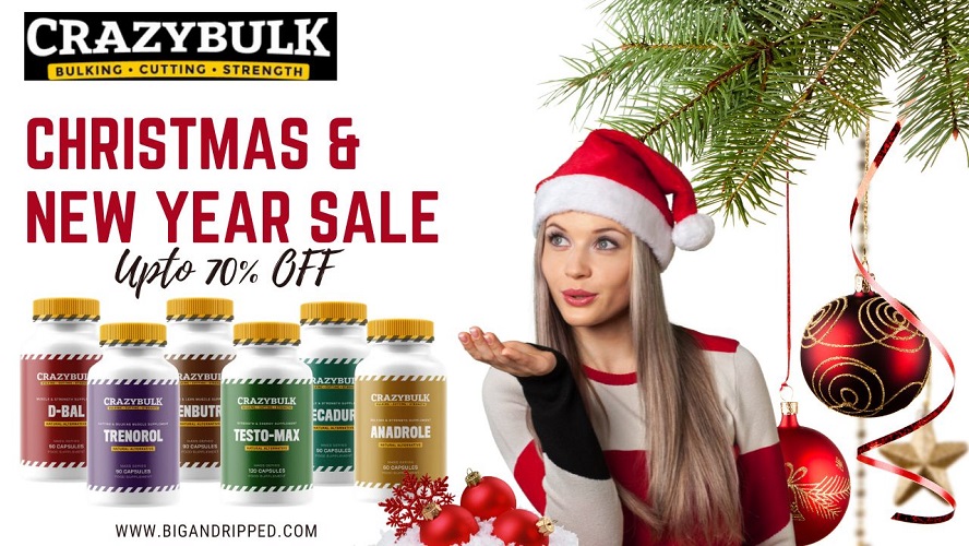 Crazy Bulk Christmas New Year Sale - Get Up to 70% OFF