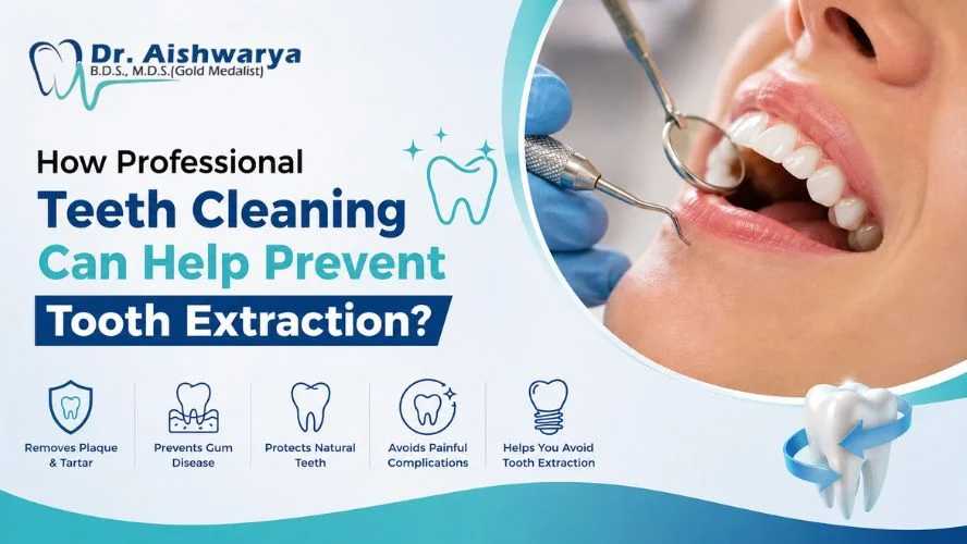 How Professional Teeth Cleaning Can Help Prevent Tooth Extraction?