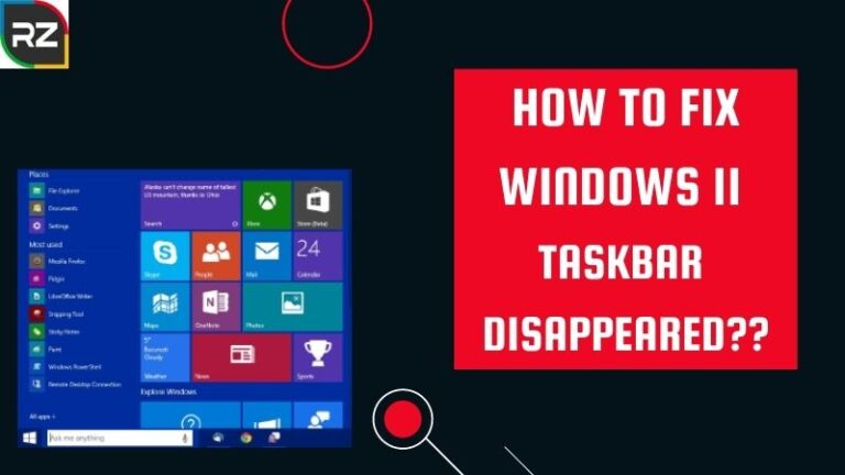 How to Fix Windows 11 Taskbar Disappeared [Windows 11 Taskbar Glitch]
