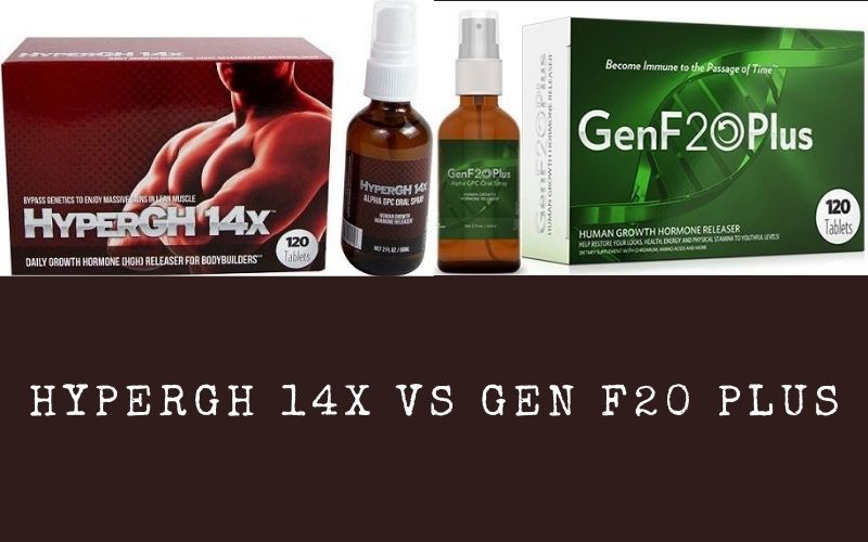 HyperGH 14x vs GenF20 Plus Review: Natural HGH Boosters