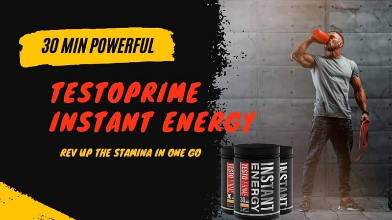 TestoPrime Instant Energy: Is It The Best Non-Carbonated Drink?