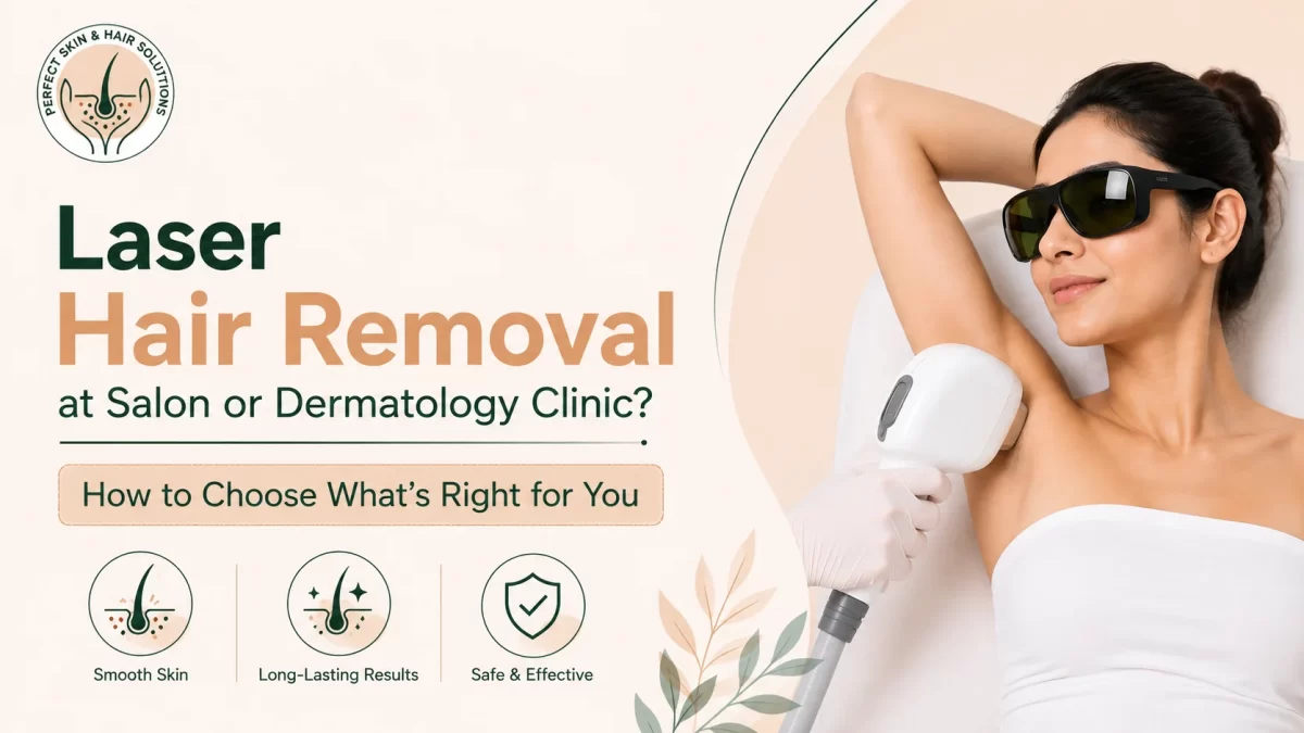 Laser Hair Removal at Salon or Dermatology Clinic?