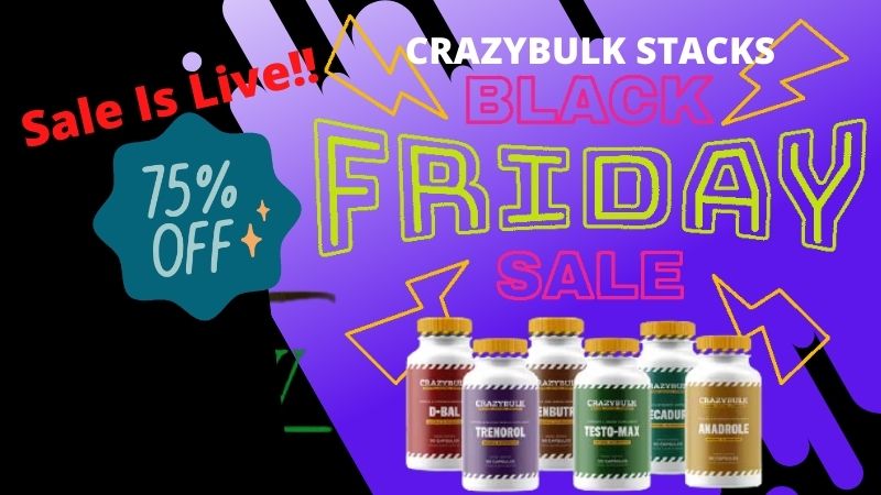 CrazyBulk Stacks Black Friday Deals