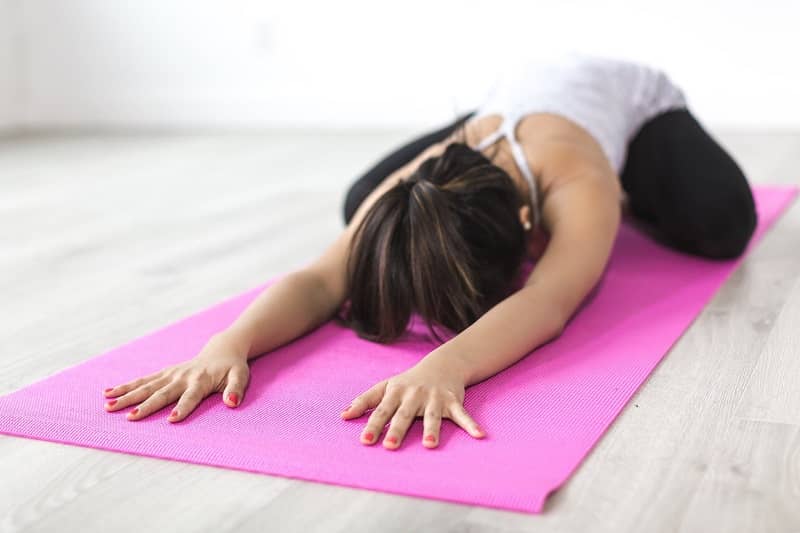 Yoga stretches to relieve sore muscles
