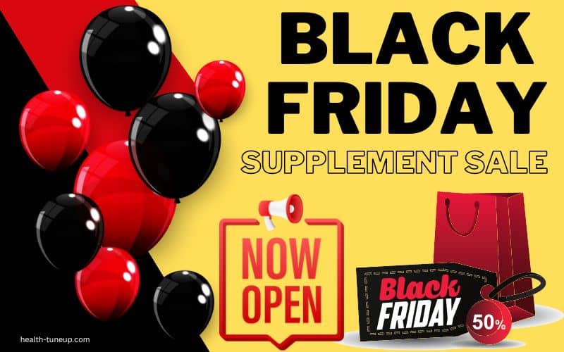black friday supplement sale