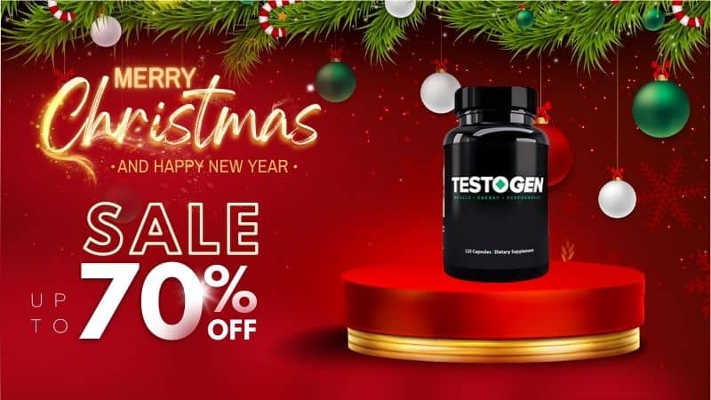 TestoGen on Sale – Christmas New Year Deals (Up to 70% OFF)